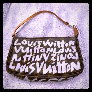 Louis Vuitton Day clutch Stephen Sprouse Graffiti